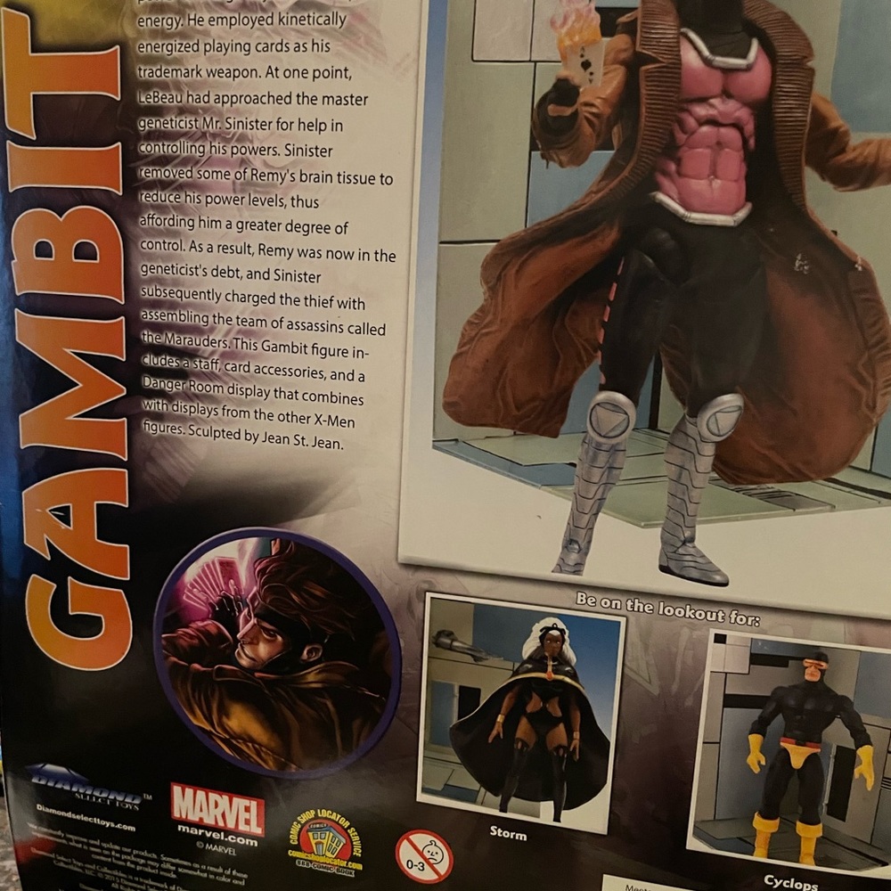 Marvel Select Gambit Figure
